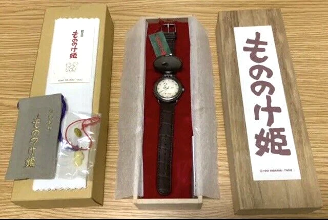 Princess Mononoke Seiko Alba limited hand-wound mechanical Kodama amulet
