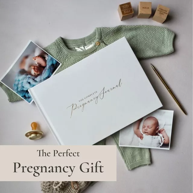 Pregnancy Journal Memory Book - Pregnant Gift Books For New Mothers To Be (Gold) 2