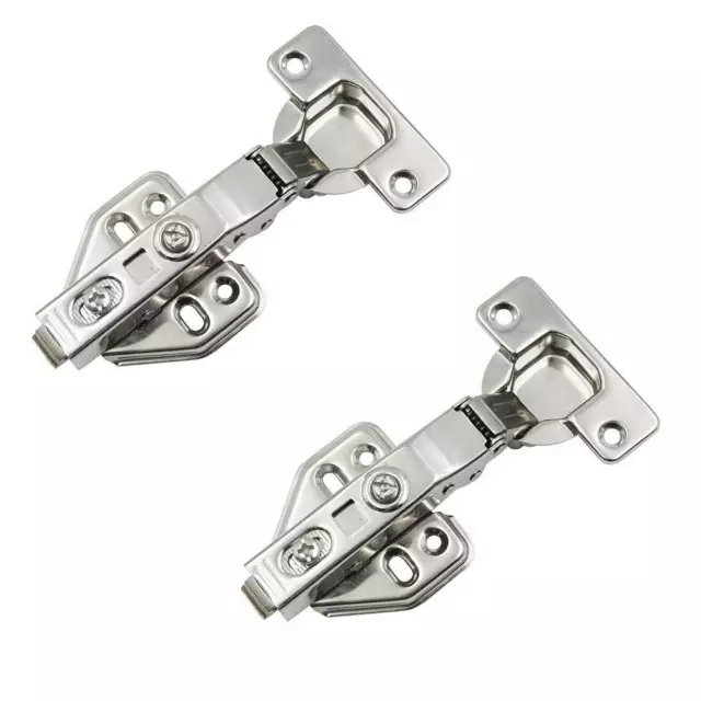 35mm Soft Close Hinges Kitchen Cabinet Cupboard Wardrobe Door Full Overlay