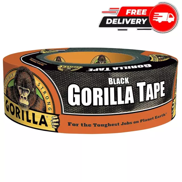 Gorilla Tape, White Duct Tape, 1.88 x 30 yd, White, (Pack of 1)