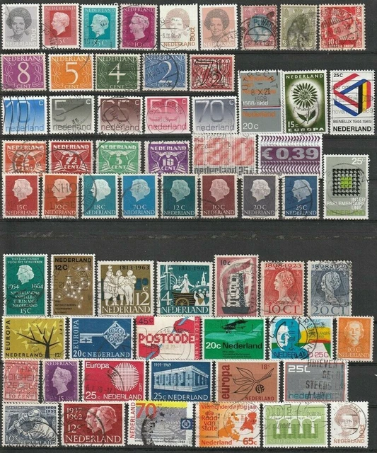 Niederlande Lot mit Marken aus Nederland Netherlands Pays-Bas Países Bajos 2151