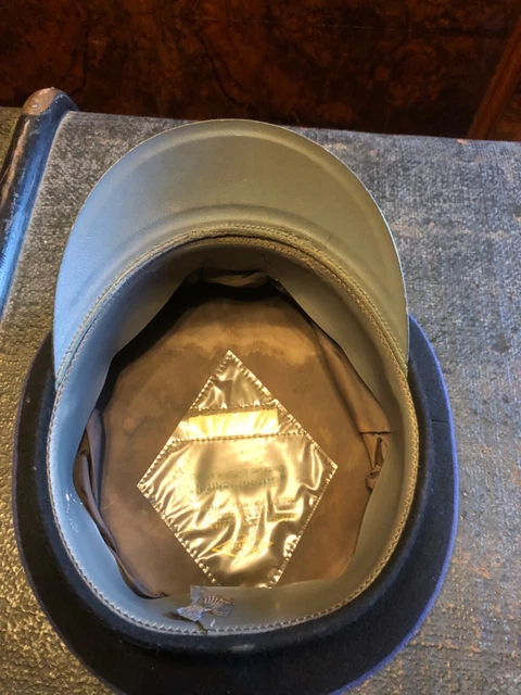 Schwarze Mütze,Kappe,Schirmmütze, Wehrmacht,Soldat, Landser,Offizier 5