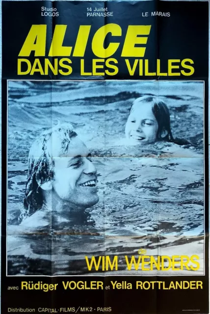 Plakat Kino Alice Dans Les Städte Wim Wenders - 100 X 150 CM