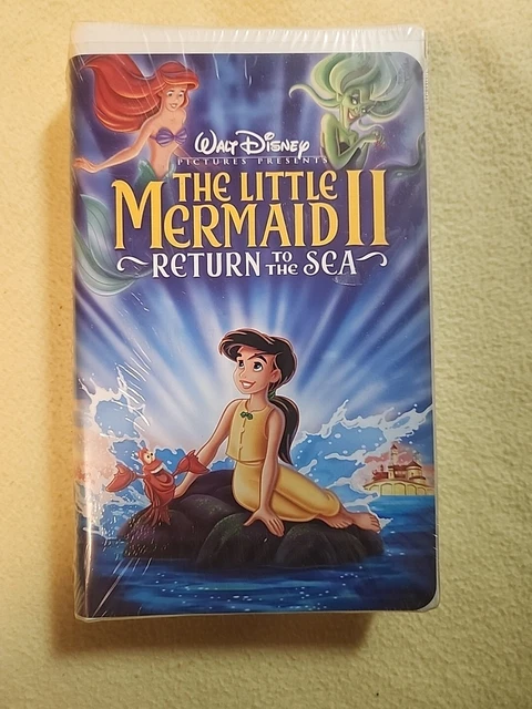 DISNEY LITTLE MERMAID II Return to the Sea VHS Tape NEARLY NEW! BUY 2 ...