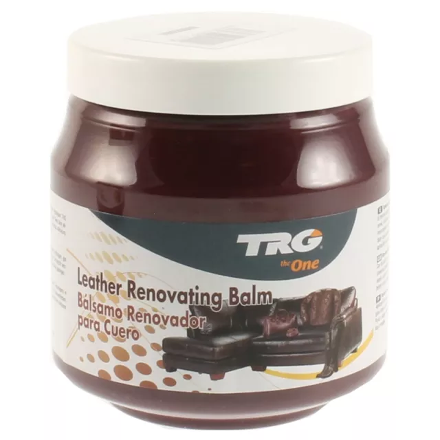 Trg Leather Restoration Cream Balm Armchair Sofa Colour Cream Bordeaux 300G Tub