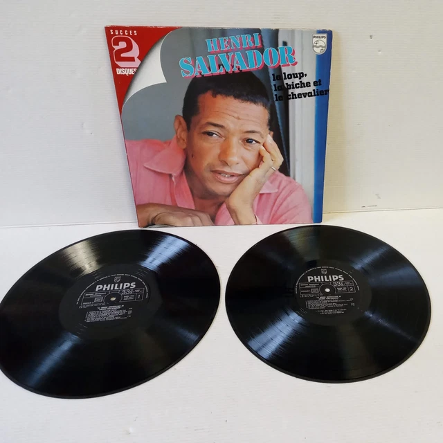 Vinyle 2X33T HENRI SALVADOR - LE MONDE MERVEILLEUX DE HENRI SALVADOR  gatefold