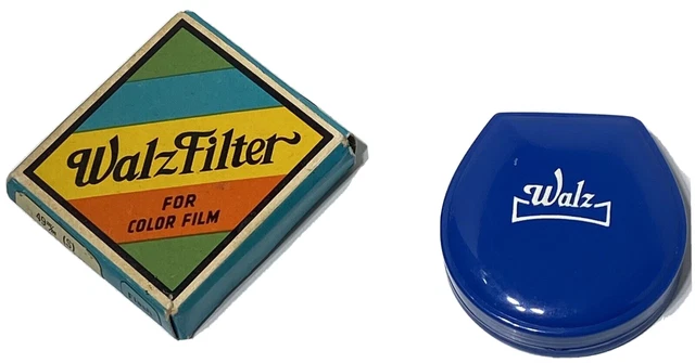 Vintage Walz #950 Coated Camera Filter for Color Film 49 For Biotar F2 Flash