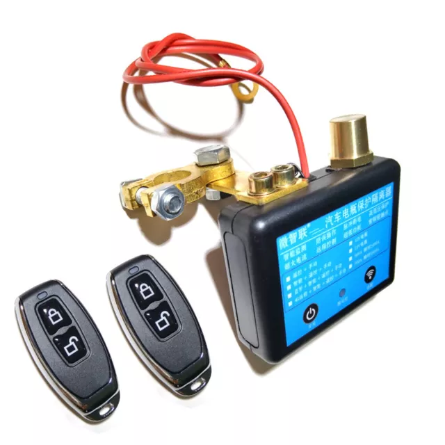 Kit interruttore protezione batteria auto senza interruzioni automatico intelligente 24v 350A