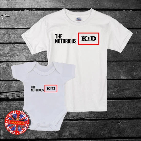 The Notorious Kid T-shirt, Baby Grow Vest, Boys, Girls, Hip Hop, Music, Gift
