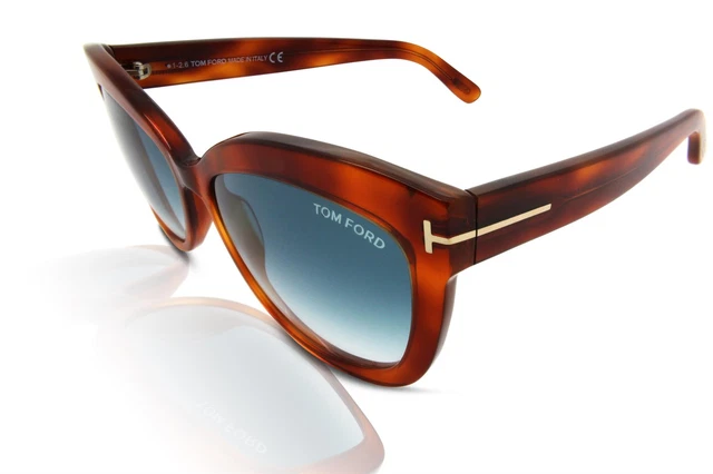 TOM FORD LUNETTES de Soleil Homme FT0524 Alistair 53W Blond Havane