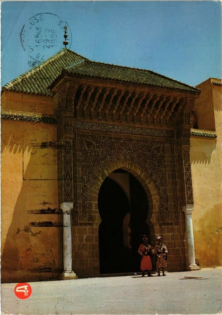 CPM AK MAROC MEKNES-Porte du Mausolée MOULAY Ismail (343207)