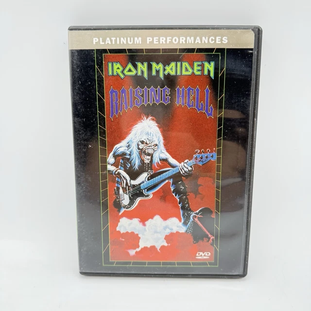 IRON MAIDEN - Raising Hell: Live 1993 (DVD, 2000) Simon Drake