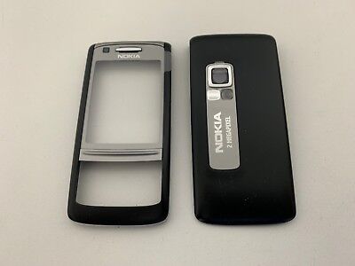 New Genuine Original Nokia 6280 logement Avant Noir & Couvercle Batterie