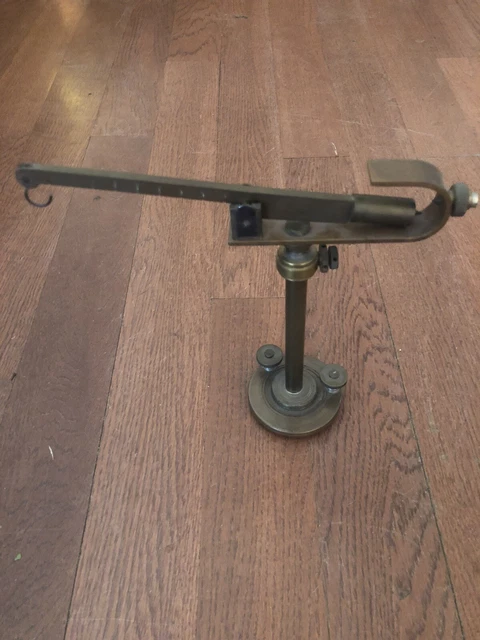Vintage Rare Henry Troemner Westphal Specific Gravity Brass Scale As Pictured!!