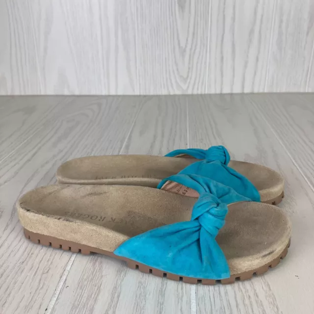 JACK ROGERS WOMENS Blue Sandals Flat Size 6.5 M $31.45 - PicClick