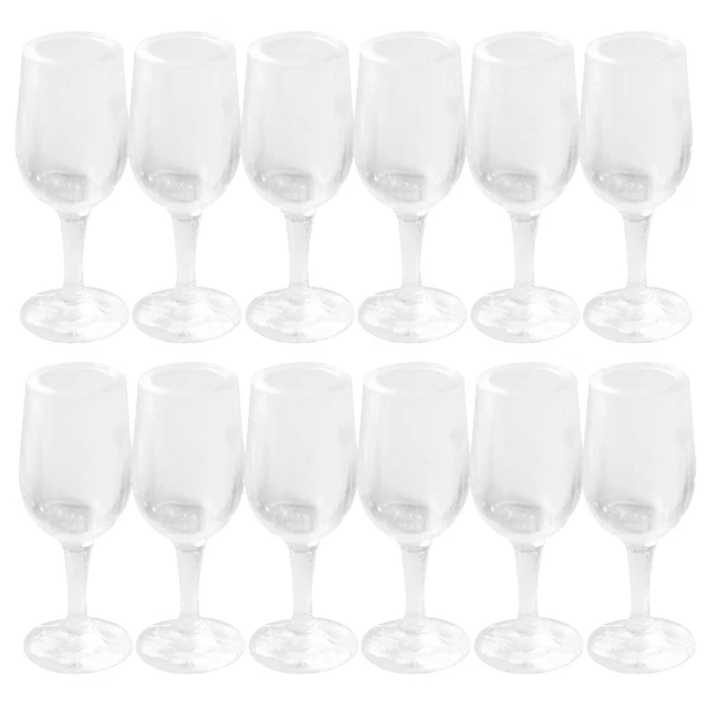 20 Pcs Plastic Doll House Child Mini Flute Dollhouse Cups