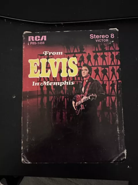 Elvis Rare From Elvis in Memphis 8 Track Sleeve Slip Case Cover Only P8S-1456