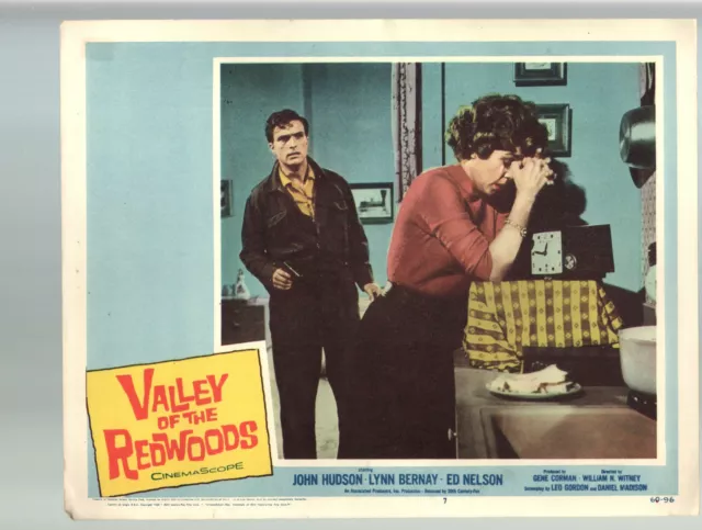 Valley Of The Redwoods-John Hudson-Lynette Bernay-11x14-Color-Lobby Card