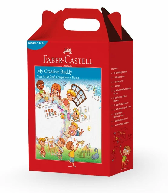 Faber-Castell Mein Kreativ Kumpel Set Packung 1