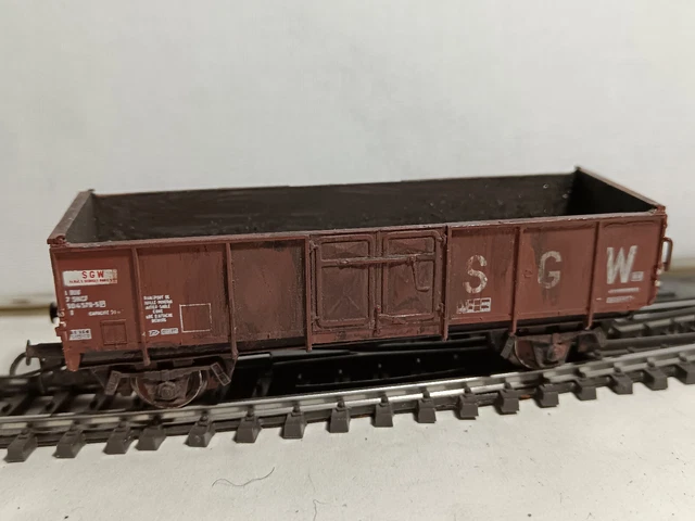 PIKO HO Wagon Tombereau 5/6410/070 – SNCF 683339 Transport Minerais – état Top