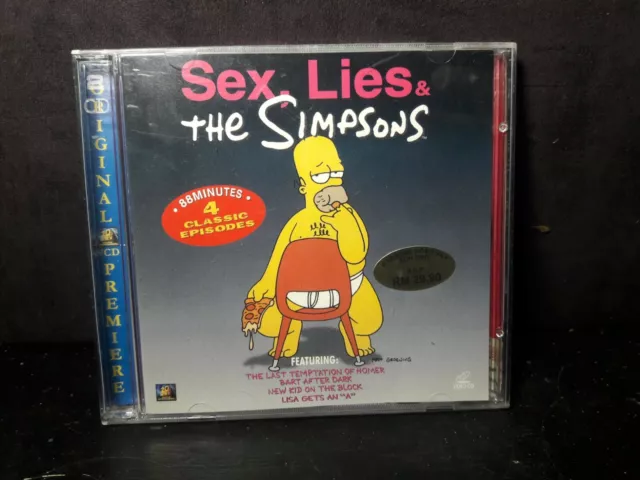 The Simpsons Sex Lies And The Simpsons Vcd 2 Very Rare £40 75