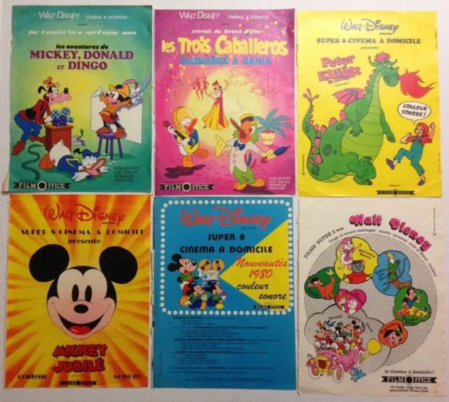 Lot Publicites Annees 70 Special Walt Disney Film Office