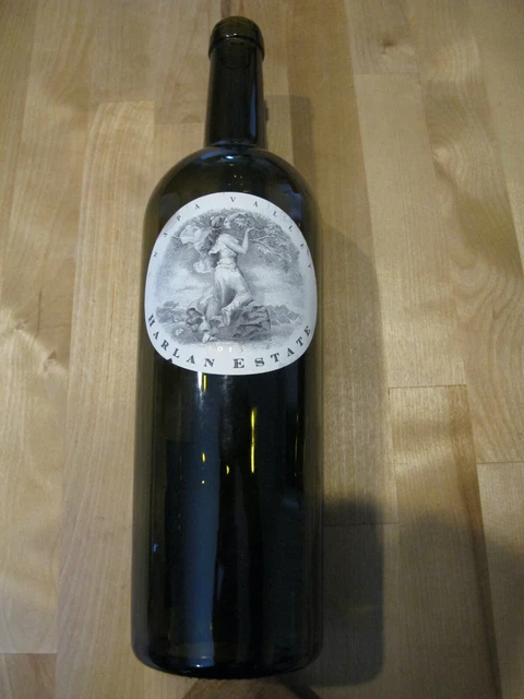 2013 Harlan Estate Napa Valley Red Wine / No Cork / Empty Wine Bottle / Oakville