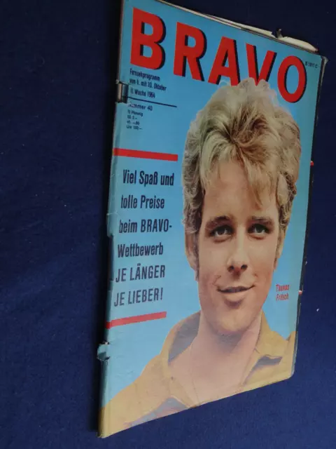 BRAVO Nr. 40 Geburtstagsgeschenk  Oktober 1964 - 60er