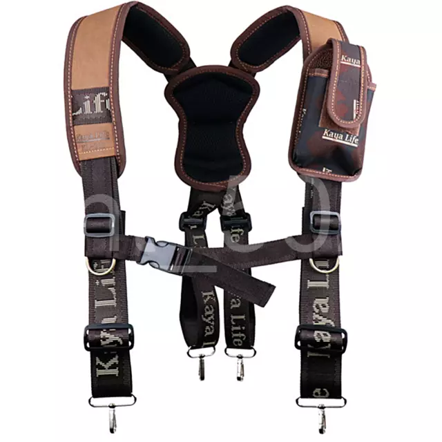 ORIGINAL KAYA LIFE KL 600 Work Tool Belt Suspenders Drill Pouch Holder FedEX 65.41 PicClick UK