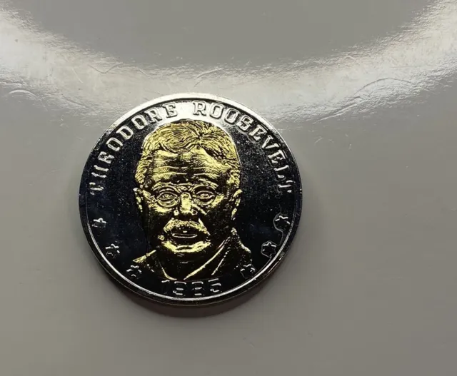 National Historic Mint Double Eagle Commemorative Coin Theodore Roosevelt