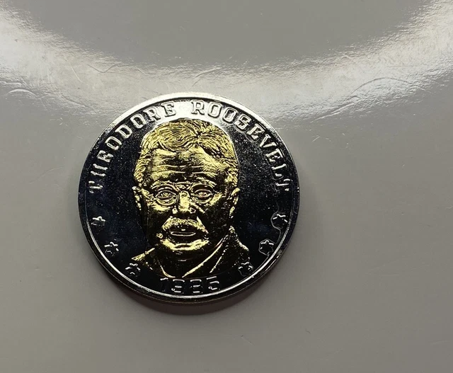 National Historic Mint Double Eagle Commemorative Coin Theodore Roosevelt