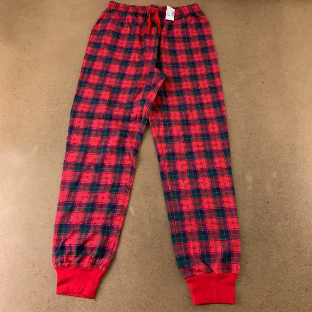 THE CHILDREN'S PLACE Women's Size XS Ruby Plaid Flannel Jogger Pajama ...