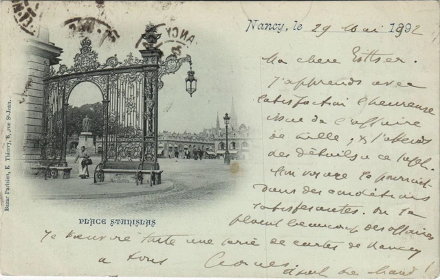 CPA NANCY Place Stanislas (990969)