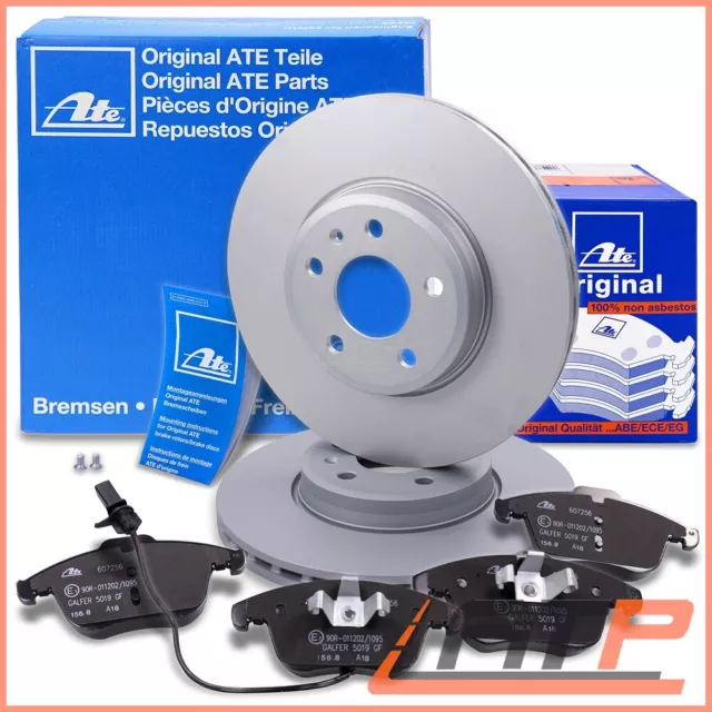 Ate Brake Discs 24.0125-0184.1 Ventilated Ø314 + Set Pads 13.0460-7256.2 Front