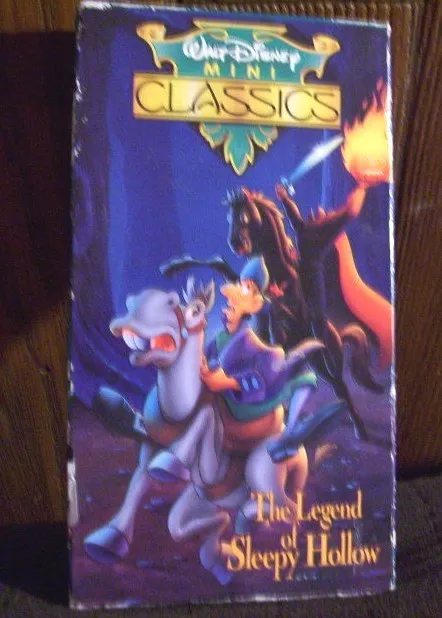 THE LEGEND OF Sleepy Hollow (VHS) Walt Disney Mini Classics Bing Crosby ...