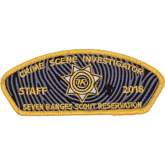 STAFF 2018 Seven Ranges Scout Reservation Buckeye Council Shoulder Patch CSP OH