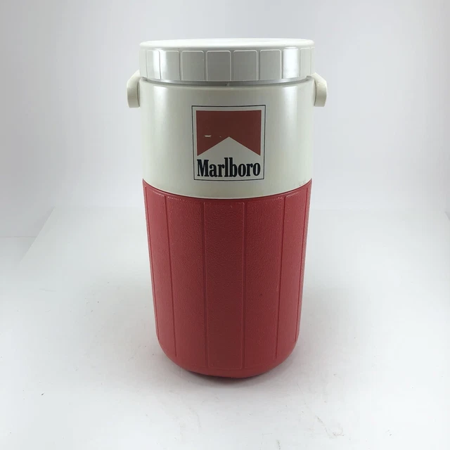 VINTAGE MARLBORO COLEMAN Cooler Half Gallon Insulated Flip Spout Jug