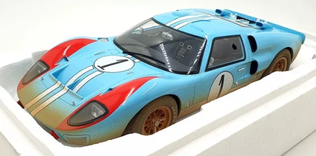 CMR 1/12 Maßstab CMR12036 - Ford GT40 MkII - 2. 24h Le Mans 1966 #1 Meilen/Hulme