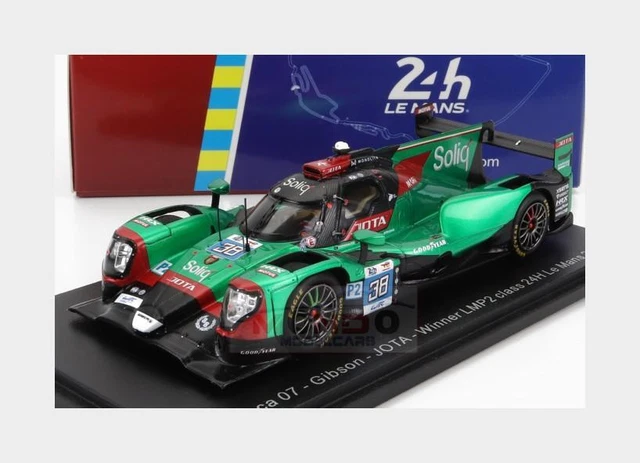 Oreca 07 Gibson Inter Europol Competition 18° Le Mans 2022 - Maßstab 1