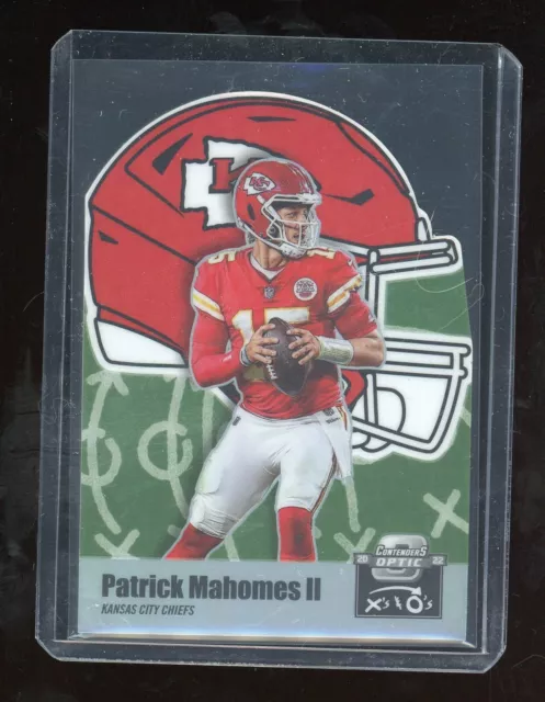 2022 Panini Contenders Optic Patrick Mahomes Xs Os Die Cut Prizm #XO-2 (BD)
