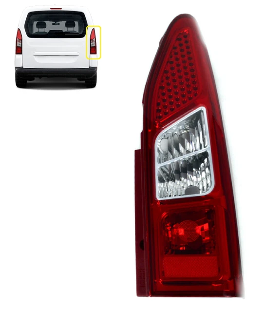Supports D'ampoule Pour Feu Arrière KASturbo - Lot De 2, Compatible Peugeot Partner / Citroën Berlingo 1996-2015 - 9