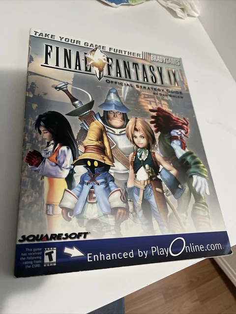 FINAL FANTASY IX 9 BradyGames Official Strategy Guide SquareSoft ...