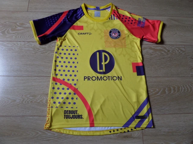 Maillot Vintage Toulouse FC 2011 – Étienne Didot N°8, Domicile, XL, Airness