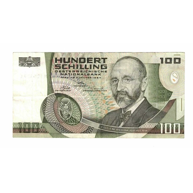 [#332654] Banknote, Austria, 100 Schilling, 1984, 1984-01-02, KM:150, EF