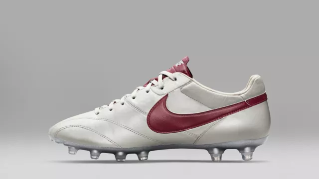 Nike tiempo red sales white