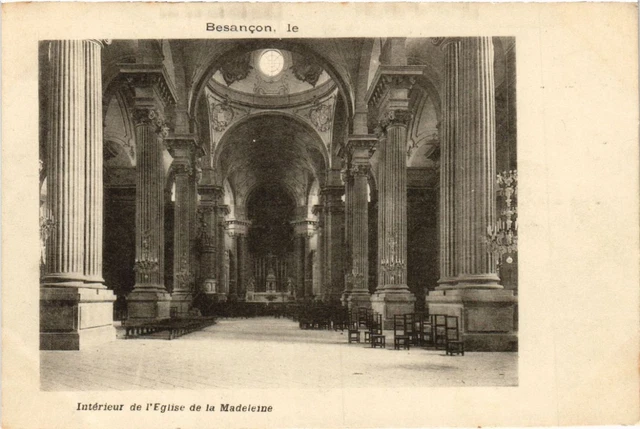 CPA AK BESANCON - Intérieur de l'Église de la Madeleine (487141)
