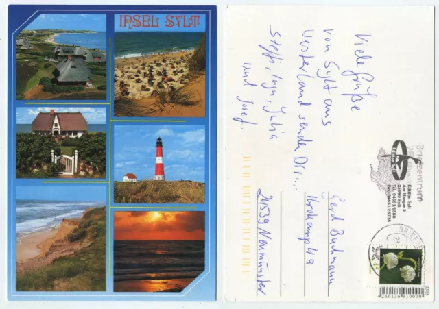 61400 - Island Sylt - Postcard, Run