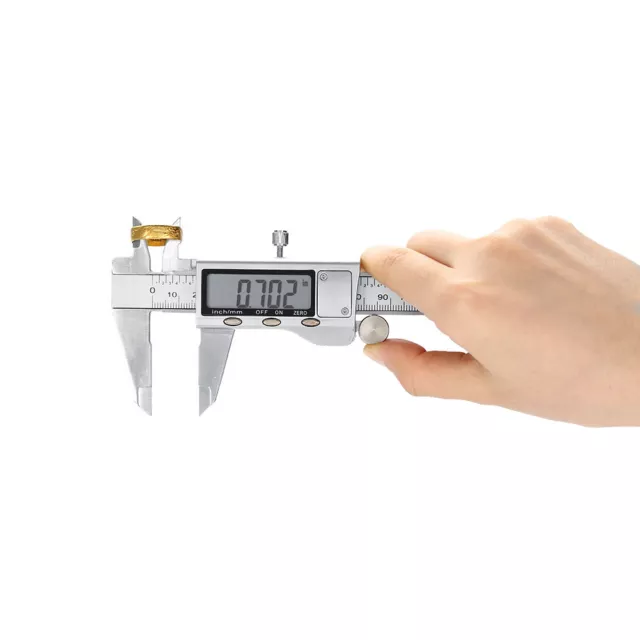 0-150mm High Accuracy Metal LCD Digital Vernier Caliper Micrometer Gauge 2