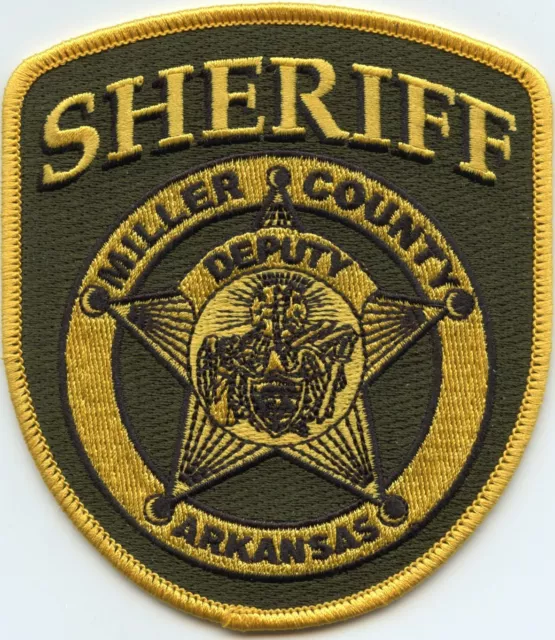 Miller County Arkansas Deputy Sheriff Police Patch