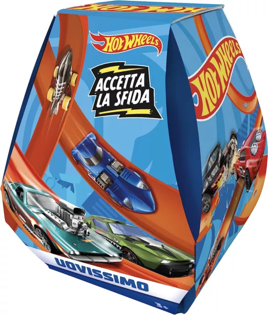 Hot Wheels - Uovissimo, avec 1 jeu de pistes droites Hotwheels, 1 véhicule uniqu